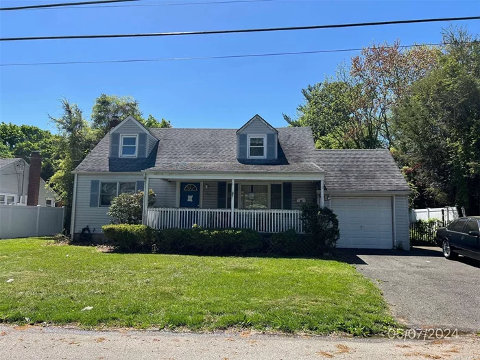 This Is a Bank Owned Cape 4 Bedrooms, Kitchen, Formal Living Room, 2 Baths, One Car detached. This Home Offers Endless Possibilities for The New Owners. It won&rsquo;t last! A must see!!