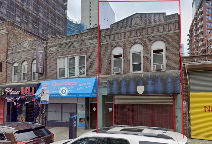 2000 Sqft Retail Store front with 1500 Sqft Basement for storage, located in Long Island City closed Queens Blvd and Northern Blvd, Busy Area in Business & Residential District, Great for Restaurant, Grocery Store & any Retail Store.