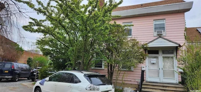 Location !!!This is 1family+ 2family Total 3Family House Located in Heart of Flushing Near Northern Blvd and LIRR station Property is Investment lot of potential(Dr. office,  any office