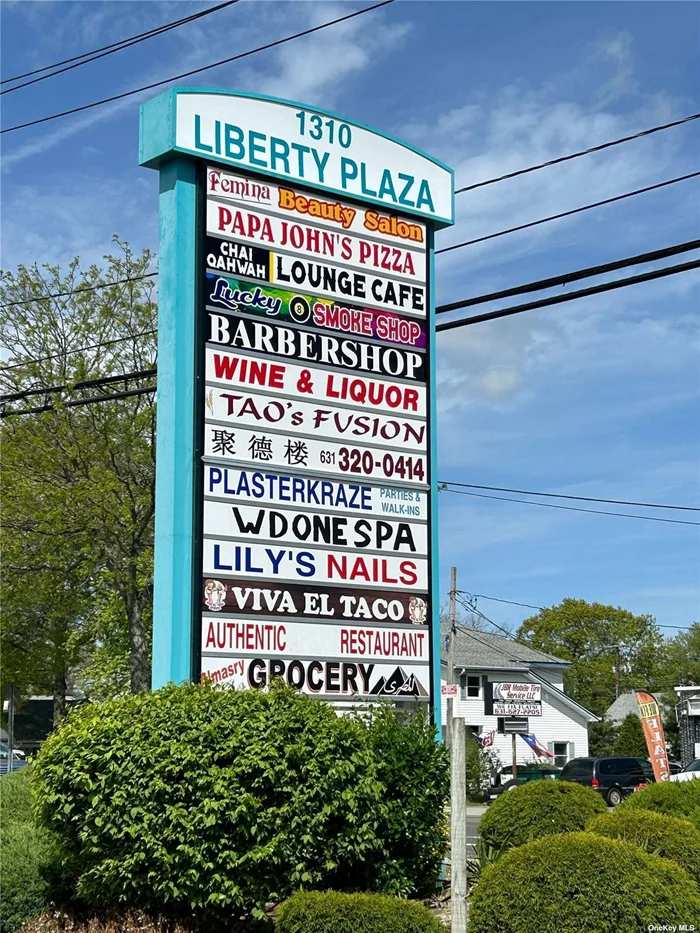 For Rent Heavy Traffic shopping Center Store Front. Beautiful location with plenty of parking. Approx. 3, 250. Sq Ft. Real Estate Taxes and CAM charges are included in the Rent. GREAT LOCATION FOR: Physical Therapy, Dance Studio, Dental Office, Dog Grooming & Day care, etc.