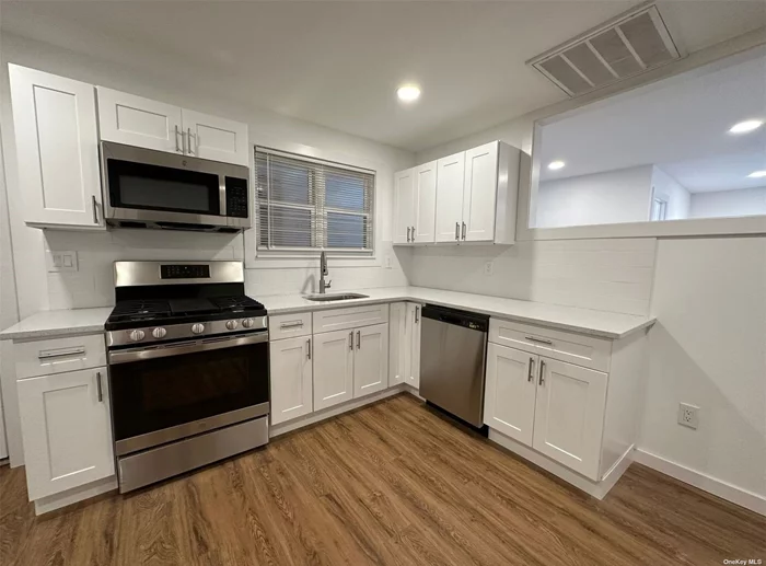 Adorable Alcove Studio in Huntington Village. Apartment is Completely Renovated Top to Bottom! Eat-in-Kitchen with Stainless Steel Appliances, Quartz Counters. Brand new Bathroom with Glass Shower Doors. New Floors throughout, High Hats, Central Air and Ample Storage. Located Next to Large Municipal Parking Lot. No pets please, Utilities in addition.