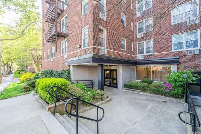 Don&rsquo;t Miss This Spacious 1 Bedroom In The Heart Of Rego Park. Approx 825 sf ft. Top/6th Floor Corner Unit. It Features Formal Entryway Leads to The Wide Open Living Room with Formal Dining Area. Well Maintained Kitchen & Full Bathroom . Lots of Natural Lightings Throughout The whole Unit. Hard wood flooring. Easy Board, Live In Super, Maintenance Is $1070/M Including Water, Heating. Owner Pays Electricity, cooking Gas. Laundry Room In Lobby & Parking Garage Is Available For Waiting List. 2 Blocks Away To Subway 67th Ave (E, F & R Etc..). Steps To Express Bus To Manhattan. Convenient To All the shops & Super Market.East Access To Lirr ( Forest Hills Stop). Contact Now For A Private Tour.