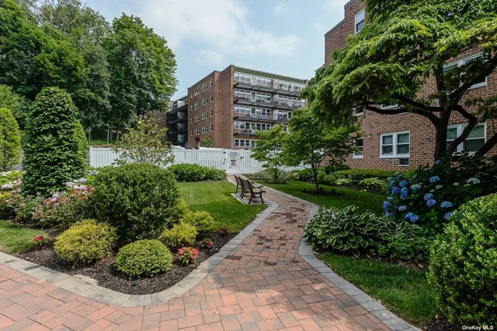 Most Desireable Co-op Development in Glen Cove! Bright Corner Unit on 1st Floor. Large Living Room/Dining Room with Access to Balcony, Sitting Room or Formal Dining Room, Kitchen, Primary Bedroom w/New Full Bath and Walk-in Closet, Bedroom,  NewFull Bath, Many Closets, Wall to Wall Carpet. Community Pool, Laundry on Each Floor. Beautiful Landscaping. No Pets. Close to Shopping, Bus Line, Railroad, Hospital and Beaches. Unit has 630 Shares, Buyer Pays Flip Taxx of $9.00/Share at Closing. Maintenance Fee is Included in Taxes.