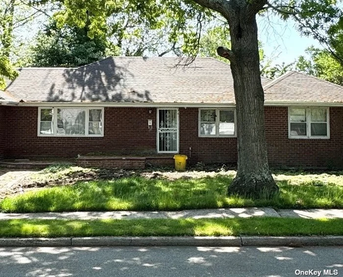 Brick ranch in Massapequa School district 23. Looking for buyer with vision to create your dream home. This property offers endless possibilities.