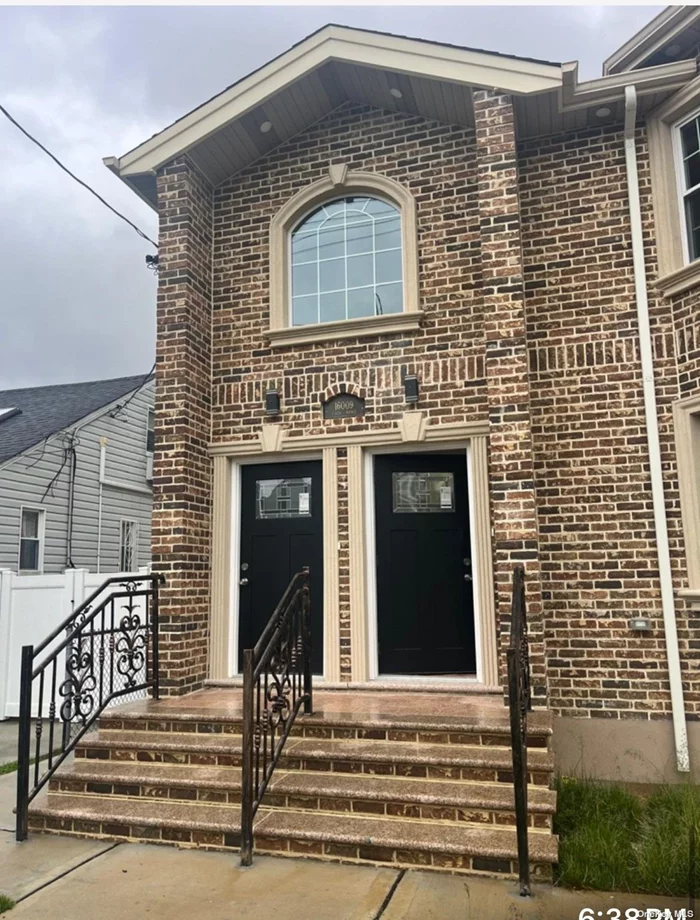 New 3 bedroom apt on the first floor with 2 baths and Central AC. Stainless steel appliances with a dishwasher. Tenant pays electric, cooking gas and heat. street parking only