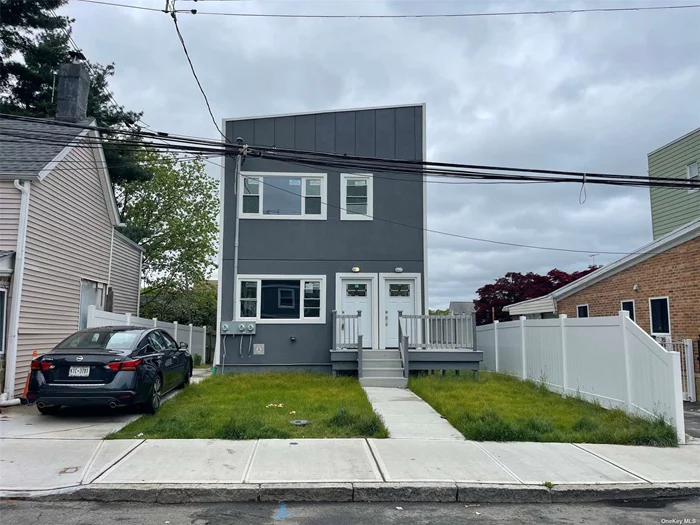 NEW CONSTRUCTION. Large legal 2 family. 3 Bedrooms/ 2 Bath on each apartment floor.Full Finished basement with OSE. Large lot. Close to Main street and Metro North. RE taxes $21343.00.