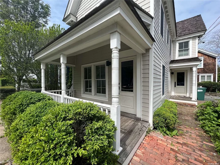 Charming and updated Farmhouse in the heart of Greenport Village. This home features an open floor-plan on the main level with eat-in kitchen, 1/2 bathroom, mud room with laundry hook up available and complete with hardwood floors throughout. Second level features 3 bedrooms, full bathroom and balcony off rear of house. Close proximity to all that Greenport Village has to offer!