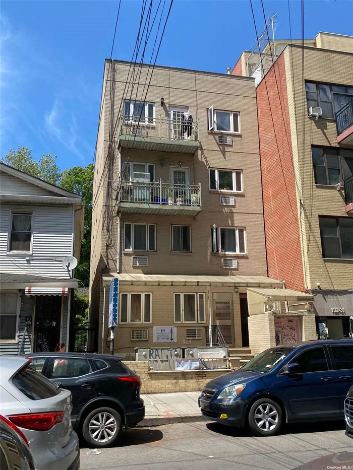 This is located in the heart of Flushing. Short distance to public transportation, shop, restaurant and park. This unit is 1297 sq ft features 3 bedrooms (convert to 4), 2 bathrooms & 2 large balcony. With 2 separate entrances for mother and daughter. Great investment!!! Rental income $3800 per month. Can be delivered vacant at closing.