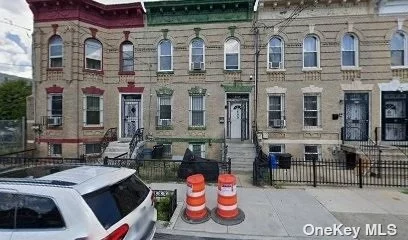 Lovely fully attached 2 family townhouse in an up and coming Brooklyn neighborhood. The property boasts 2 spacious levels, 3 beds and 1bath, living, dining on each level. A fully finished basement, with walkout to a private spacious backyard. Close to schools, shopping, parks,  and public transportation.
