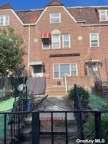 Very rarely available, Excellent single family house user own or great investment potential in busy area of Jackson Heights. SOLD AS IS. This is a historical district location. House features all brick very large 18x100 lot , 18x34 building size rare 3 levels up, plus a finished basement with outside entrance, all working heating and water unit, 5 Bedrooms, 3 full bath, plus first floor half bath, living and dining area, kitchen, fireplace with 2 car parking spots with additional room at the basement. Walking distance 3 blocks to 74th ST subway hub E, R, F, M and 7 lines and many buses too, close to all busy food, banks, commercial areas, etc, close to elementary and middle school, post office, airport and major highways. Make it a perfect home for yourself close to all your needs.