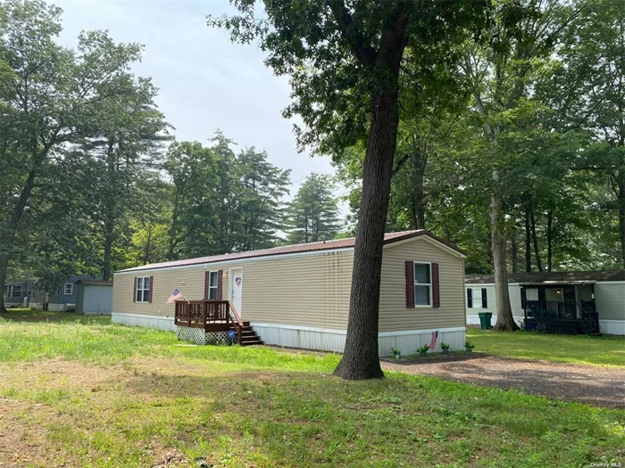 Come make your memories in this new well maintained manufactured home. This property offers 3 bedroom and 2 bathrooms, open floor plan, Master en suite and much, much more ! Don&rsquo;t miss this opportunity. This property is located on a land lease, $561/monthly.