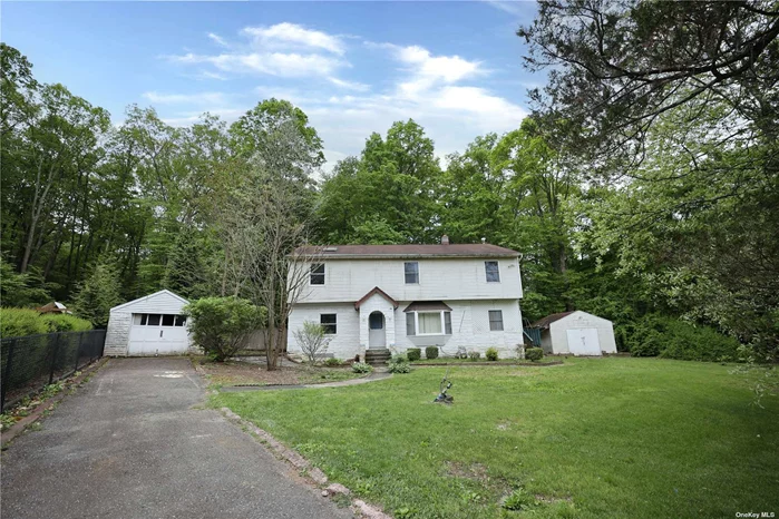 Opportunity to renovate and design this spacious colonial on a large lot to your own taste! Look no further and book a showing today!