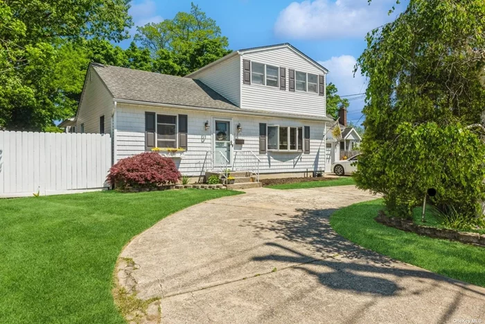 Welcome to this expanded cape. This 3 bedroom, 1.5 full bath home, has an open layout featuring a formal dining room leading into a large kitchen leading into a warm and inviting living room with a lovely fireplace. Gas heating, full basement, 1 car attached garage.