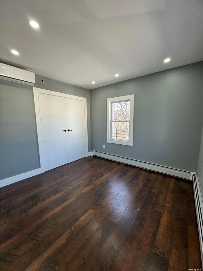 Great size 3 bedroom apartment. 2nd fl, Large full bathrooms, Vouchers are welcome. Tenants pay their own Utilities . Brand New apartment. Garage parking available. Split Unit AC