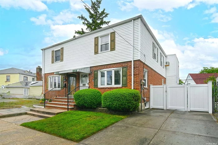 Welcome Home To This Lovely Expanded 3 Bedroom Colonial Located On A Beautiful Tree Lined Street Hardwood Floors Through Out - Light And Bright Living Room - Large Formal Dining Room And An Expanded Eat In Kitchen With Sep Entrance To The Well Maintained Yard/Patio With Overhang Perfect For Those Summer Nights! Upper Level Offers An Oversized Primary Bedroom With A Generous Closet And 2 Additional Bedrooms- Full Bath Upstairs Has All New Plumbing - The Lower Level Offers Many Possibilities With OSE! New Roof New PVC Fencing New Stoop And New Driveway- Room For Mom! Close To Shopping Transportation Schools Hwy Parks And Hospital -Taxes W/O Star Exemption Hurry This Won&rsquo;t Last!