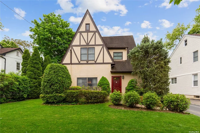 Welcome To This Meticulously Maintained Tudor Nestled On A Serene Tree-Lined Block. Filled With Natural Light Throughout, The First Floor Features A Spacious Living Room With A Fireplace, And A Cozy Family Room. An Expansive Eat-In Kitchen, Perfect For Entertaining And Family Gatherings. A Large One Bedroom And Full Bath On The Main Floor For Added Ease Of Living. Upstairs Present Three Additional Bedrooms, Along With A Second Full Bath, Providing Ample Space For Relaxation. Beautifully Manicured Lawns, Two Car Garage And Long Driveway For Effortless Parking Needs. A Short Stroll To Allenwood Park. Great Neck School District. Enjoy Access To Great Neck Park District Amenities.