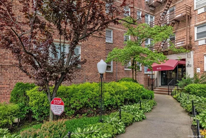 Welcome Home to this charming one bedroom, one bathroom co-op apartment located on a residential tree lined block in Forest Hills! This lovely unit features a spacious living room, kitchen with ample storage, and a fully updated bathroom. The building itself offers a range of desirable amenities, including manicured grounds, updated laundry facilities, storage and garage parking. Additionally, subletting is allowed after two years with a sublet fee. Low Maintenance of $663.11 includes Heat, Cooking Gas, Taxes & Hot Water! Close to local shopping and restaurants!