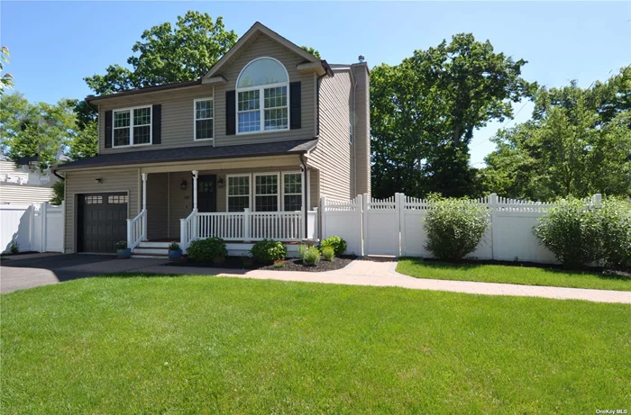Welcome to the epitome of modern living in the heart of Huntington, NY. This exquisite 4-bedroom, 2.5-bathroom Colonial home, meticulously built in 2016, is a testament to contemporary luxury. This energy star rated home sits majestically on a sprawling 10018 sq ft fenced lot, offering space and privacy. As you step inside, the gleaming new refinished hardwood floors beckon you to explore further. The expansive eat-in kitchen is a culinary haven, ideal for hosting memorable gatherings. The inclusion of an attic and a full basement ensures that storage is never a concern. Situated in the prestigious and award-winning Elwood school district, this property seamlessly combines comfort and education. Don&rsquo;t let this opportunity pass you by; seize the chance to call this remarkable, move-in ready residence your own. Immerse yourself in the epitome of contemporary living.