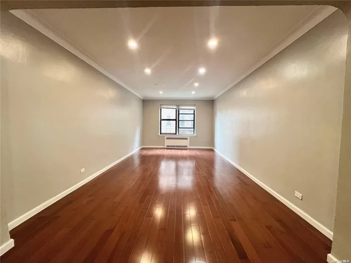 Welcome to your spacious, newly renovated 1-bedroom coop rental in Jackson Heights! Enjoy approximately 800 square feet of modern living with a gorgeous kitchen, oversized bedroom and plenty of closet space throughout. Heat, hot water, and water are included. Plus, take advantage of amenities like a live-in super, recreation room/gym, children&rsquo;s playroom, and a relaxing interior garden area. Experience comfort and convenience in this vibrant neighborhood. Board approval is required.