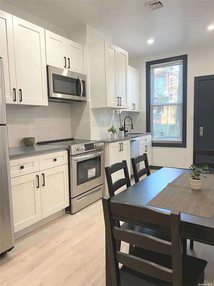 Beautiful, Bright & Spacious. Roomy 2 Bedroom with direct access to backyard. Close to all. Modern finishes fully renovated. Mint condition.Quick walk Astoria Park, Transportation, and Shopping. Close to all that Astoria has to offer. Fully furnished, can also be unfurnished.