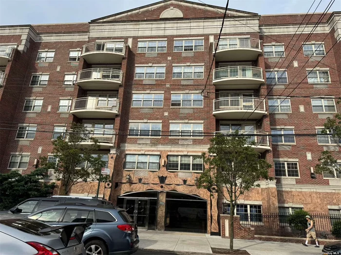 Corona 2-bedroom & 2-bath apartment in elevator building. Lots of windows and closet space. Q-48 bus stop on 108th St, minutes from #7 train station at Roosevelt Ave. Tenant pay electricity utility. Parking available for $200 per space per month.