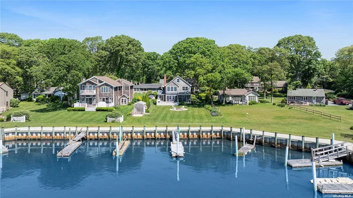 Welcome to Baywoods, a waterfront community nestled perfectly on the beautiful Peconic Bay. This charming turn-key residence offers unobstructed water views, with a private dock and sandy beach. Meticulously maintained, this three bedroom, two and half bath residence is an ideal beach escape. Outdoor deck, screened in porch, and mature landscaping make a welcomed space for entertaining. Enjoy gathering with family and friends by the fire pit all while taking in the views. Experience all the North Fork has to offer. Restaurants, beaches, farms, vineyards, and orchards are all close by. Great location for the boating enthusiasts!