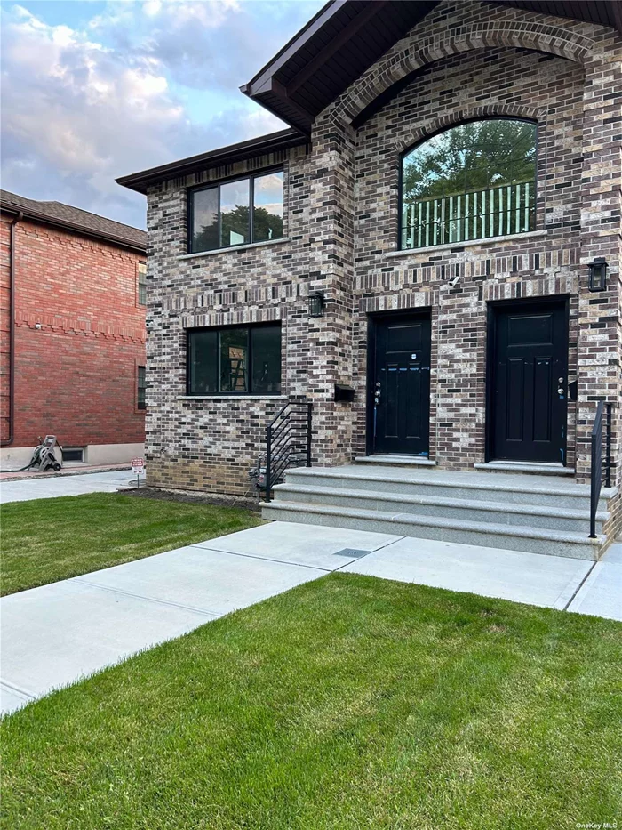 Welcome to this beautifully done new construction home, featuring large modern eat-in-kitchen with stainless steel appliances and granite countertops, living room, 3 bedrooms and 2 baths. Hardwood floors throughout. Central air conditioning. Tenants pays for heat, electric and gas.