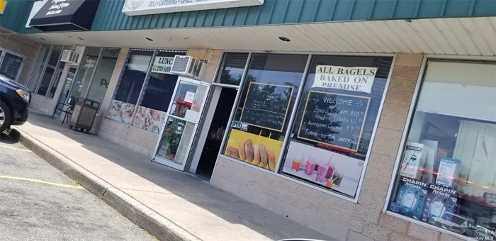 Bagel Shop in Shopping Center, With High Foot Traffic, High Visibility and Parking, Near Hospital, School and Benjamin Moore. 1, 650 SQFT and 10 Seats. Well Established for 5 Years with a Great Reputation In the Community. Currently 10 Year Lease and 5 Year Option.