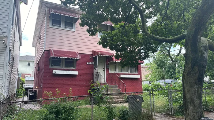 Discover this delightful 2-family property on a spacious 40x100 corner lot in the vibrant neighborhood of East Elmhurst. This property offers an exceptional blend of comfort and convenience. Each unit features a thoughtfully designed floor plan, providing ample living space. Hardwood floors, .s. A cemented driveway offers plenty of parking space, accommodating multiple vehicles easily. Located in the heart of East Elmhurst, you&rsquo;ll have easy access to local amenities, schools, parks, shopping, and dining options. The 40x100 corner lot enhances privacy and provides additional outdoor space for recreation or gardening.