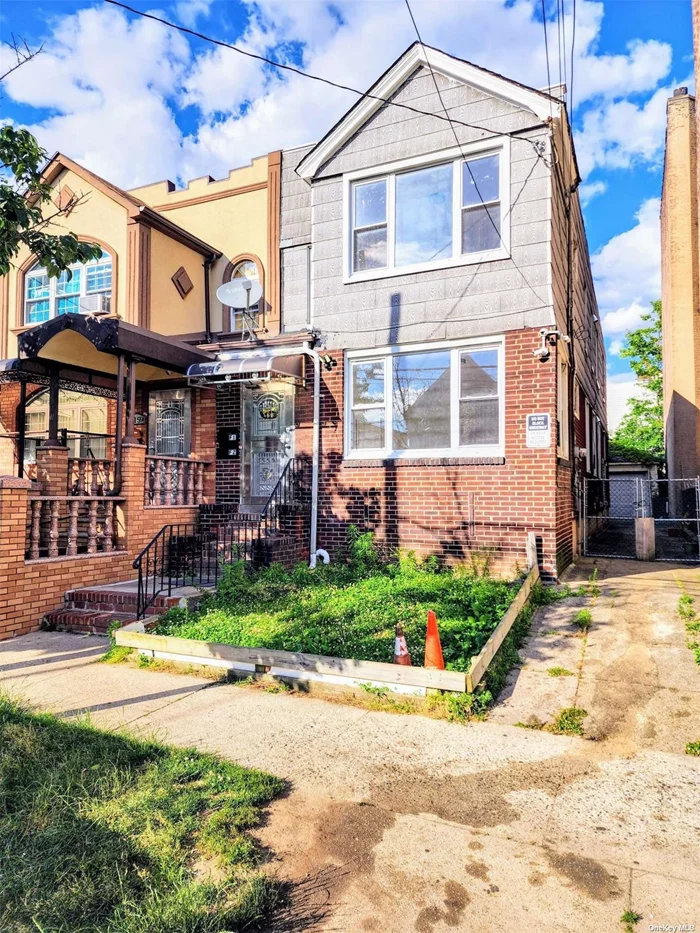 Excited to present this excellent 2-family home in the heart of Ozone Park! Offering spacious and convenient living, this property is perfect for first time buyer or invstor. Just steps away from the subway, buses, shopping, and houses of worship. A fantastic opportunity for rental income or extra rental income to assist with your monthly mortgage.