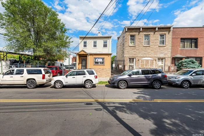 Legal 2 family, semi-detached frame house. Located at the border between Woodside and Sunnyside, enjoys proximity to subway station on Northern Blvd . Easy access to BQE. Walking distance to schools, shopping, public transportation and places of worship. House was fully remodeled. Boasts both hardwood and tile floors throughout. there is a one Bedroom apartment over a three bedrooms, 1 bathroom apartment over a full basement. Private driveway, 2 car garage. Large lot size 25x144.