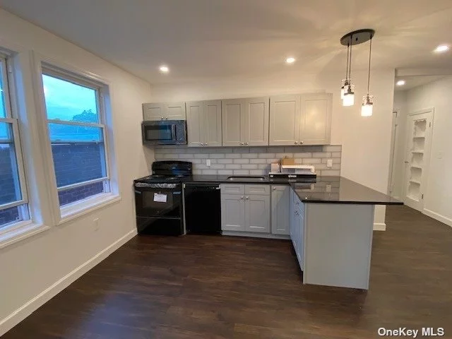 two-bedroom one , stainless steel appliances including a microwave, oven, and dishwasher, Brand new all -white bathroom, air conditioning and heating split system