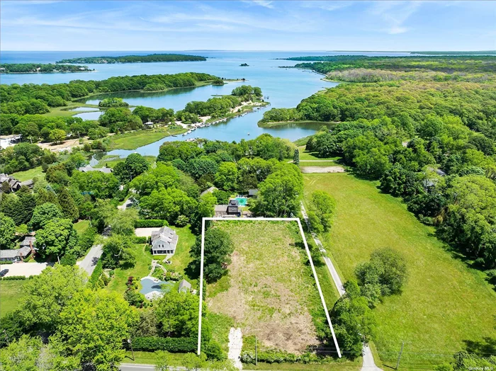 Build Your Dream Home On This Magnificent, Level, Buildable Lot Near Town Dock And Coecles Inlet. Board Of Health Approved & Plans Allow For A 4000 Plus Square Foot Home On The Site.