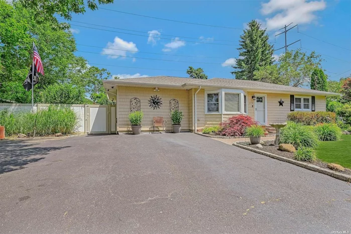 Pretty ranch style home, fenced yard with partial above ground pool, deck, pretty landscaped yard, lower level office space, full attic with drop down stairs. More photos coming soon, some furniture negotiable