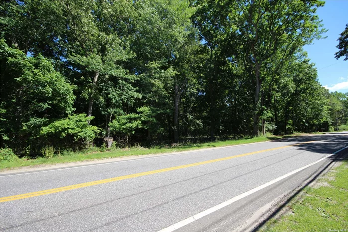 Beautiful 1.5 Acre residential lot, located at the corner of Noyack Rd and Lohan Ct. This prime location is near marinas and restaurants, Wooley Pond and Little Peconic Bay. Plans are available for 4, 500 square foot home with garage and pool.
