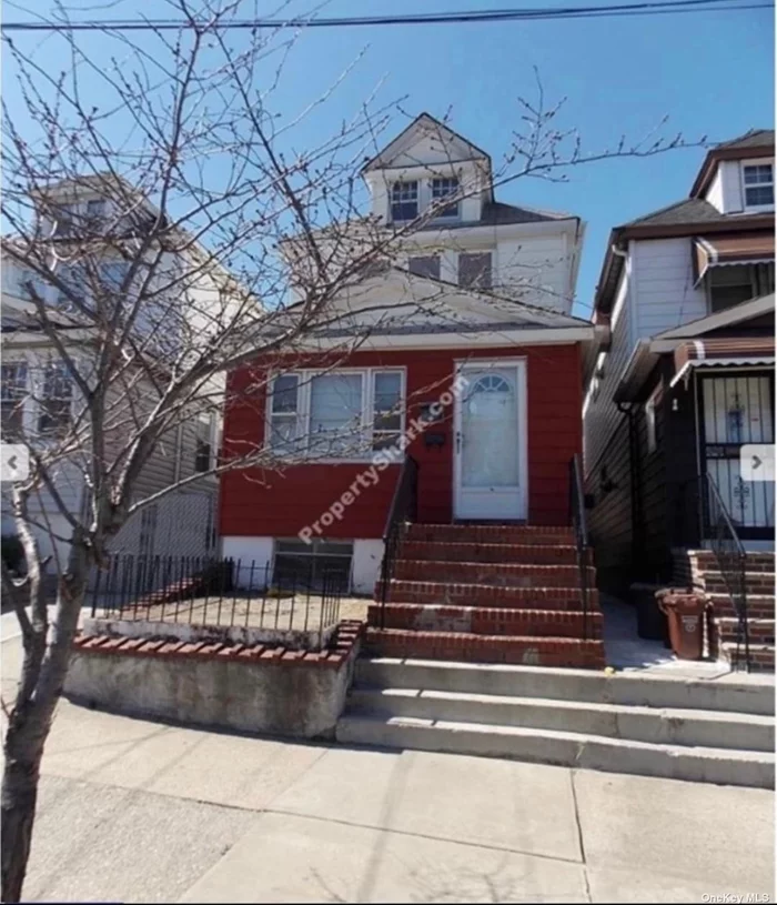 investors delight,  vacant , sold as is fully gutted out ready to be remodeled . legal detached two family . amazing investment opportunity . will not last long ,