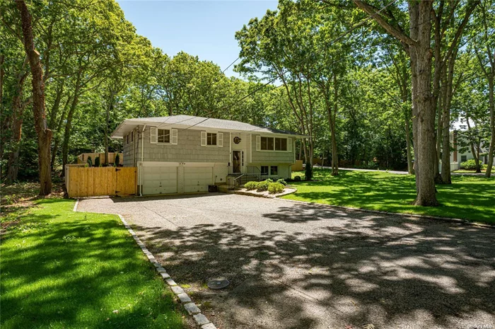 Immaculate Wide Line Hi-Ranch in the desirable Pines community. Sparkling hardwood floors. 2 Car garage. 20 x 40 in ground pool with extensive multi-level decks. Serviced by the Hauppauge school district.