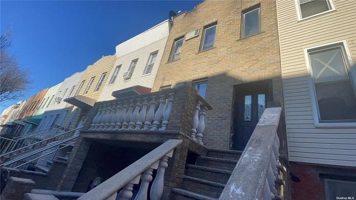Legal Two-Family Brick House!! Heart Of Sunset Park! Very Unique 4 Levels Set Up, Each Floor Has Own Entrance! Handyman Special! Great Owner-Occupied Or Investment Property!! R6B Zoning! House Needs Renovation and Updates!