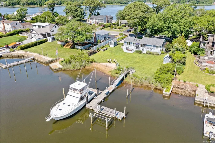 Welcome to the Crystal Beach Community. Perfect for Boaters with 4 Boat slips with a walk way to the wide part of the Canal. Relax on the large deck with large hot tub looking out to the water and private beach with a cup of coffee at sunrise or unwind at sunset after a long day. Inside is beautiful with a large modern kitchen open to formal dining room and living room with fireplace. The formal living room is all set up for movie night with a projector and full screen that appears from a secret compartment. All this perfect for entertaining. Down the hallway you find a spacious bedroom and a remodeled guest bathroom. The Main bedroom has water views, access to the backyard and it&rsquo;s own private bathroom which is perfect to access the hot tub outside. Off the opposite side of the home is another bedroom which is easily used as an office and also with water views. Great laundry room with large pantry for storage and versatility. This home is nestled on a professionally landscaped property with overside detailed stone driveway. Make this your vacation home or all year round. Enjoy the Crystal Beach community with playground and Beach. So many updates.... Here are just a few: -New 200 amp service underground -New foamed in closed cell insulation in attic, crawl space and fishing shed -New 6 slab poured in crawl space -New chimney liners for fireplace and furnace -New sub panel at Dock -30 and 50amp dock receptacles -Comercial ice machine -New roof -New Siding -New Skylights -New driveway -Boat lift -New sprinkler system with wifi control -New security system for intrusion, fire and CO -New Camera system for perimeter/exterior -New outdoor Hot Tub -New dock water lines -New wifi thermostat) -Televisions included -Fishing shed with air conditioning and heat -Tool Shed/work rm with electric -Deeded access to community beach, boat ramp and boat slips. (on the same block) DONT MISS LIVING ON THE WATER AND ACCESS TO PRIVATE BOAT SLIPS
