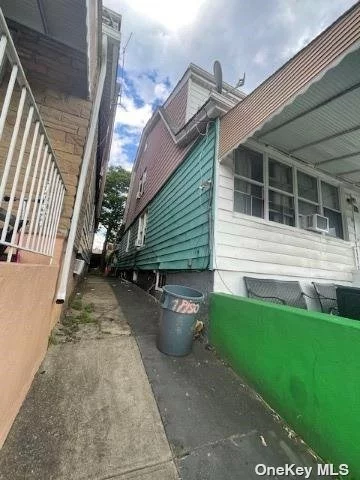 2 Family detached in East Elmhurst. Poor Condition. Property Need Completely Renovation. 1 gas meter. 2 electric meters.