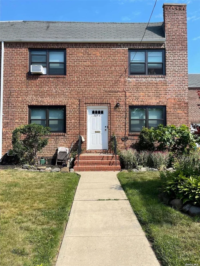 Pear Tree Gardens Co-op (AKA) 35th Ave, Bayside, Inc. Spacious 2 Bedroom Apartment on First Floor,  Front and Back Entrances. Yard Space to Bar-B-Que, Garage Ownership. Small Pet Okay. Leasing Permitted. Washer/Dryer, Close to Bus, LIRR, Shops and Schools. Rare Find!!