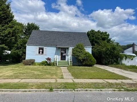 This Is a Bank Owned Cape, legal two-family home, 4 Bedrooms, 2 Kitchens, Formal Living Room, 2 Baths. This Home Offers Endless Possibilities for The New Owners. It won&rsquo;t last! A must see!!