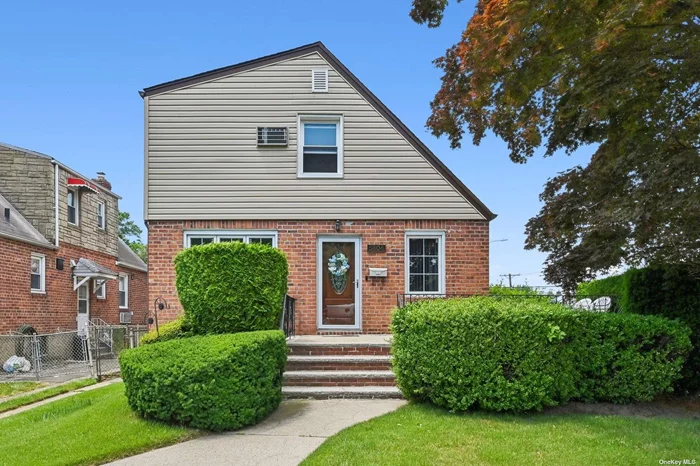 Bring your decorating ideas to this meticulously maintained expanded cape, offering an exceptional blend of space, comfort, and timeless charm. Boasting four bedrooms and two and a half baths, this spacious home is designed to accommodate modern family living with effortless grace. Large windows flood the interior with natural light, creating a warm and inviting atmosphere throughout. The main level features a thoughtfully designed layout, seamlessly connecting the living spaces for both casual relaxation and formal entertaining. The bedroom on the first floor provides the option for guest quarters, or can be combined with the existing living room, creating a grand space. The second floor boasts a spacious layout, with a large landing in addition to the three bedrooms and full bath. For added convenience and versatility, a finished basement provides additional space, ideal for a home office, recreation room, or media center, catering to various lifestyle needs with ease. First Floor: Living room, formal dining room, kitchen with breakfast nook, den, bedroom, 1/2 bath Second Floor: 3 bedrooms, full bath Basement: Finished with family room, full bath, laundry & utilities Additional Features: Detached 1-car garage, gas heating system with separate hot water heater, windows 2 years old, 2 ductless air conditioning units, gorgeous hardwood floors, zoned for SD #26