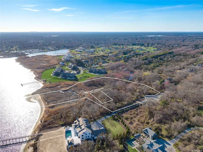 The Landings at Hart&rsquo;s Cove. This prime water front property set directly on Hart&rsquo;s Cove is located at the end of one of East Moriches&rsquo; most prestigious streets. The setting is perfect- large lot, high elevation, abundant privacy, sandy beach, and one hundred and sixteen feet of calm cove protected water frontage. This secluded and undisturbed four-plus acre parcel with spectacular views of Dune Road and beyond offers the best of all worlds including close proximity to The Hamptons and north fork wine country, ocean and bay beaches as well as a short commute to points west. Attached survey with proposed Building Envelope, and Updated Delineation