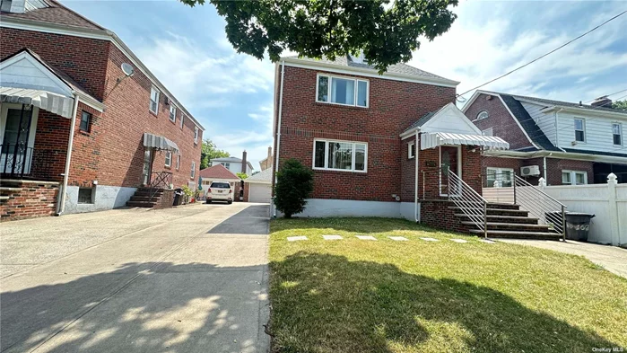 2 Bedrooms, 1 Bath, Large Living Room, Dining Room, and a Large Kitchen with a Dishwasher. The Living Area is approximately 1, 100 feet. Excellent location, convenient life, near the bus stations Q26, Q27, and Q65 as well as the 495 highway. Need income and credit check!