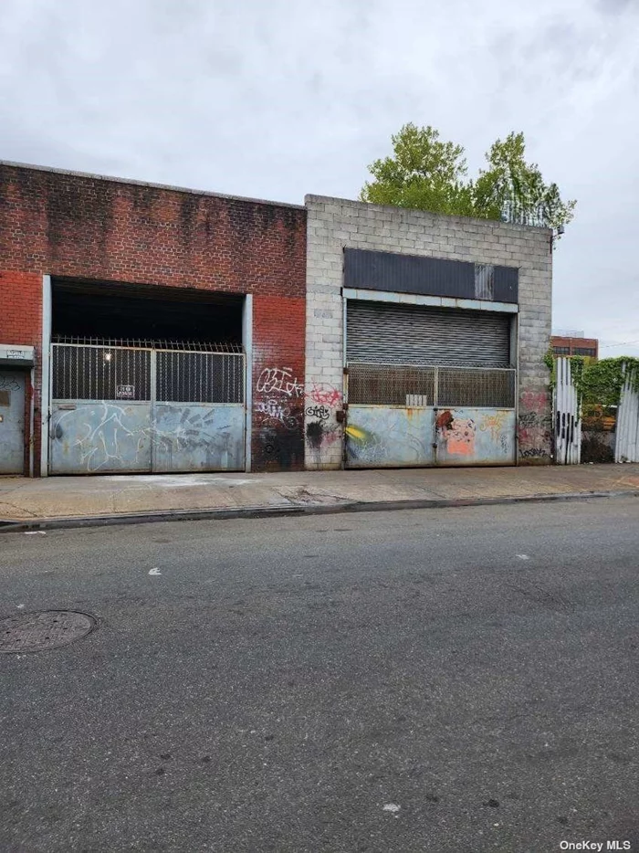 This property has 3 units, one of which is leased. Units have ceiling cranes installed as well. Overall sq footage is approximately 7, 500 sq ft, and if need be for greater space utilization, the spaces can be connected. A rare opportunity in Ozone Park,  to own a large warehouse property whether for investment or personal business needs. With this location being a minuscule distance from the JFK airport and Ozone Park becoming more and more of a prosperous neighborhood, the opportunities are only as endless as imagination and creativity allow.