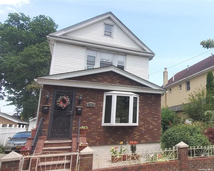 Welcome to this lovely 2-bedroom, 1 bathroom apartment in the charming neighborhood of Fresh Meadows, Queens, New York. Nestled on an inviting tree-lined street, this delightful apartment has been fully upgraded freshly painted with new carpet in all rooms, new elegant wood laminate flooring for kitchen, new stove and new air conditioner. The bathroom has been tastefully renovated, featuring a fully reglazed sink and bathtub, along with new flooring, creating a sleek and modern aesthetic. Students are welcome. Just 5 minutes from campus.