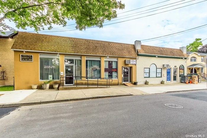 Here is an execellent opportunity to own this amazing investment property! Once in a lifetime opportunity for an investor! This Mixed Use property has four (4) commercial offices, one (1) residential unit, all with with basement. It feature side by side lots (41x101 ft & 41x109 ft), each with adjoining commericial building selling as one package. One building has the residential unit attached to its rear with wide access driveway and a big 2 car garage to the back. Huge open back yard with outside access to both basements. Only one (1) block from Hillside Ave. Tremendous potential!