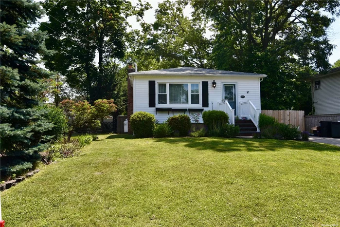 Beautifully renovated 3 bedroom Ranch featuring a fully finished basement with a convenient side entrance, stunning quartz countertops and stainless steel appliances in the kitchen, Elegant formal dining room seamlessly flowing into a cozy living room, perfect for entertaining guests. Sparkling hardwood floors,  Enclosed yard with patio and shed for added storage