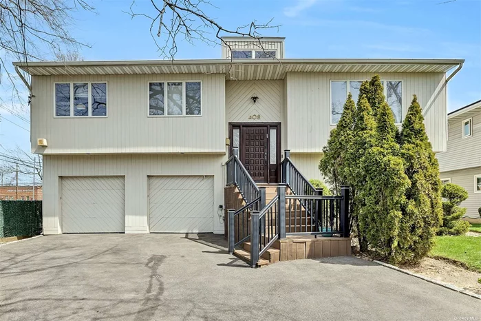 Welcome to this exceptionally renovated home with low taxes in the heart of Woodmere! Check out this fully renovated 5-bedroom, 3 bath with details such as high ceilings, fine moldings in the living room to the new wide-plank oak flooring that stretches into a spacious kitchen equipped with a massive island, designer hardware, and new smart appliances. Every inch has been crafted with quality materials and a designer&rsquo;s touch. The space is perfectly designed for family life, boasting a new gym, playroom, den, and large guest room, all complemented by expansive storage including a custom oversized bookcase. The ground floor offers a quiet workspace, ideal for those working from home. Enjoy the outdoors on a beautiful porch that easily converts in minutes to a sukkah and a deck and large backyard. Sprinkler system, new roof, central AC, new HW tank, new house alarm, electric car charger, trex deck, and much more!